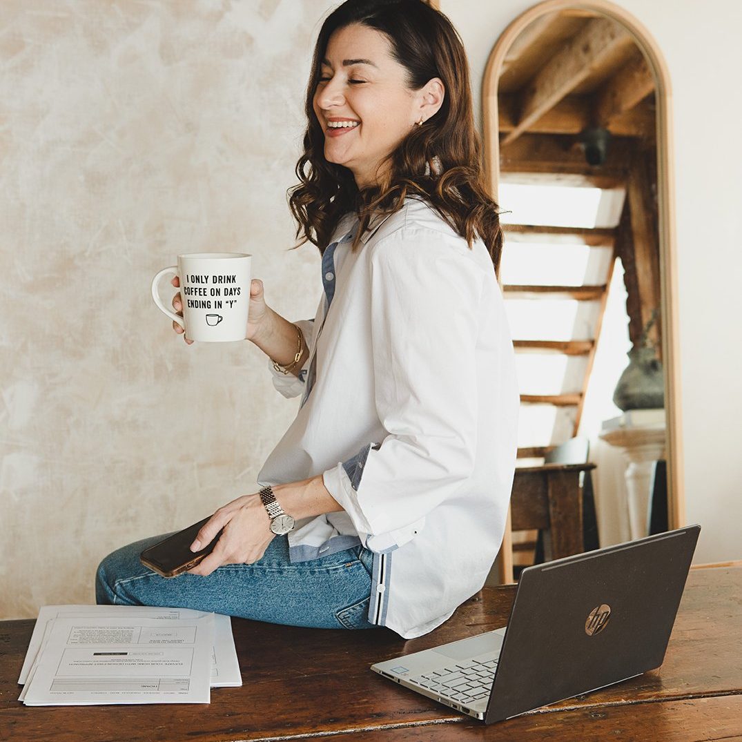 Masha_with_mug_smiling Masha_with_mug_smiling